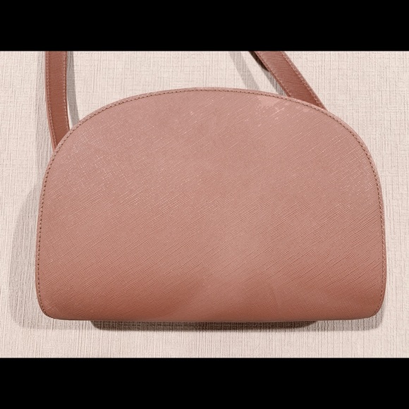 A.P.C. Saffiano Half Moon Bag Sac Demi-Lune - Picture 5 of 11